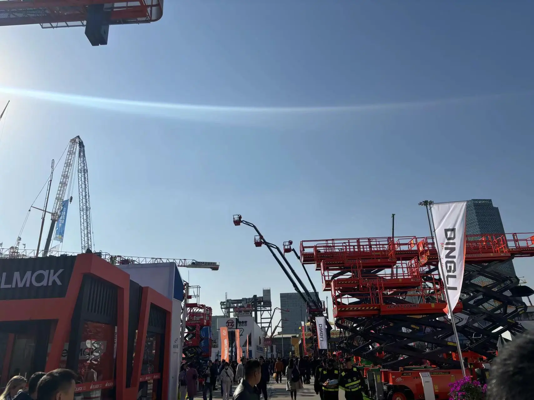 Kinglon Team Visited Bauma Shanghai